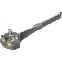 Неискрящий ключ для крышек бочек 2" и 3/4" GROZ GR44385 - DRW/AL-01