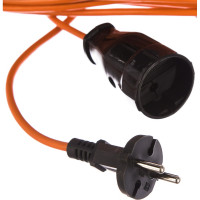 Силовой удлинитель на рамке ПВС 2х0.75 30 м GLANZEN ER-30-001 00012300