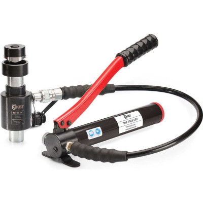 Гидравлический помповый пресс для пробивки отверстий КВТ ПГПО-60 53137