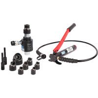 Гидравлический помповый пресс для пробивки отверстий КВТ ПГПО-60 53137