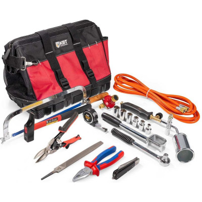 Набор инструмента для монтажа муфт КВТ НИМ-1 в сумке 9 предметов 59511