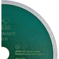 Диск алмазный Standart по керамограниту (200х25.4/22.2 мм) для плиткорезов KEOS DBS01.200