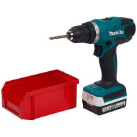 Пластиковый ящик Стелла-техник 172х102х75мм, 1 литр, V-1-красный