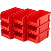 Пластиковый ящик Стелла-техник 172х102х75мм, 1 литр, V-1-красный