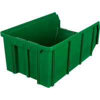 Пластиковый ящик Стелла-техник 342х207x143мм, 9,4 литра, V-3-зеленый