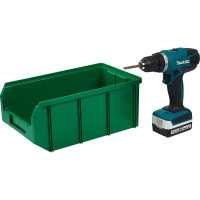 Пластиковый ящик Стелла-техник 342х207x143мм, 9,4 литра, V-3-зеленый