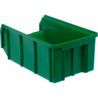 Пластиковый ящик Стелла-техник 342х207x143мм, 9,4 литра, V-3-зеленый