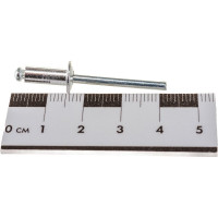 Заклепка вытяжная алюминиевая (50 шт; 4.8х12 мм) FIT IT 23762