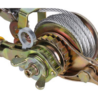 Ручная лебёдка с блоком 1500 кг SHTOK 23601