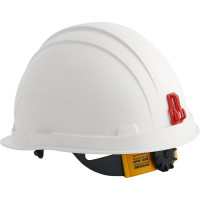 Защитная шахтерская каска РОСОМЗ СОМЗ-55 Hammer RAPID, белая 77717