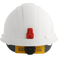 Защитная шахтерская каска РОСОМЗ СОМЗ-55 Hammer RAPID, белая 77717
