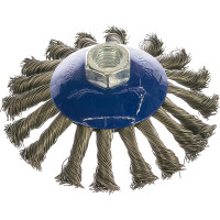 Кордщетка радиальная с наклоном витая (115 мм; М14) для УШМ ПРАКТИКА 773-347