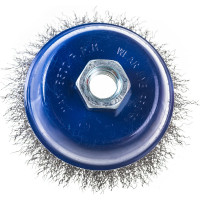 Кордщетка чашеобразная мягкая (90 мм; М14) ПРАКТИКА 032-447