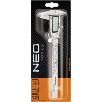 Цифровой штангенциркуль NEO Tools 150 мм нержавеющая сталь 75-011