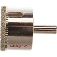 Коронка алмазная по стеклу и керамике (45 мм) ПРАКТИКА 777-338