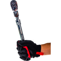 Шарнирная трещотка с поворотной головкой (1/2'', 72 зубца, 345-495 мм) JTC 5030