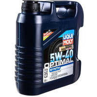 НС-синтетическое моторное масло LIQUI MOLY Optimal Synth 5W-40 4л 3926