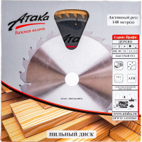 Диск пильный (350 мм; 50T; 32 мм) по дереву профи АТАКА 8079010