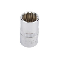 Головка торцевая 1/2” 15 12-ти гранная L=38мм JTC 43915