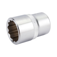 Головка торцевая 1/2” 19 12-ти гранная L=38мм JTC 43919