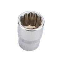 Головка торцевая 1/2” 19 12-ти гранная L=38мм JTC 43919