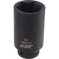 Головка торцевая 1/2” 33 ударная высокая L=82мм JTC 448233