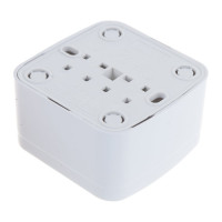 Розетка без заземления, белая UNIVersal Электра 0011