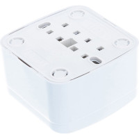 Розетка без заземления, белая UNIVersal Электра 0011