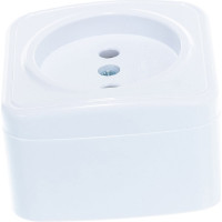 Розетка без заземления, белая UNIVersal Электра 0011