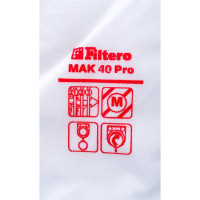 Мешки для пылесоса Makita трехслойные синтетические Filtero MAK 40 Pro 40л 2шт 05611