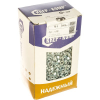 Гайка с контрящим кольцом КРЕП-КОМП DIN985 м5 3000шт гс5ф