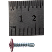 Саморез ПШC КРЕП-КОМП сверло 4,2х19 RAL3005 1000шт пшс193005