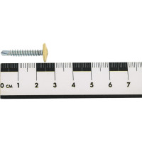 Саморез ПШC КРЕП-КОМП сверло 4,2х25 RAL1014 500шт пшс251014