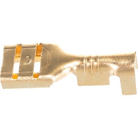 Плоский неизолированный разъем КВТ РП-М 2,5-6,3 100 шт 59139