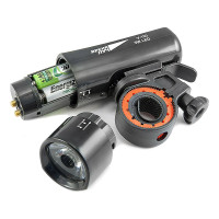 Велосипедный фонарь ЯРКИЙ ЛУЧ V-100 LED 3W, 3 режима, 4xAAA 4606400615422