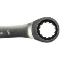 Комбинированный ключ с трещоткой TOPEX 19 мм 35D746