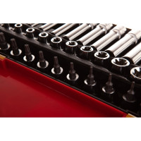 Набор торцевых головок 3/8" TORX, HEX в кейсе 41шт JTC-K3411