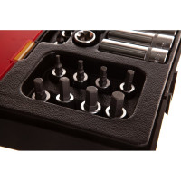 Набор торцевых головок 3/8" TORX, HEX в кейсе 41шт JTC-K3411
