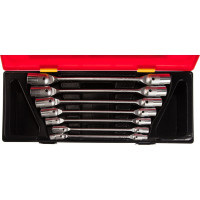 Набор двенадцатигранных шарнирных ключей 6-19мм 7шт JTC-K6072