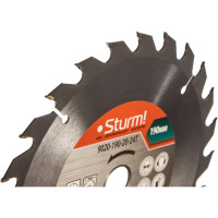 Диск пильный по дереву (190х20 мм; 24T) Sturm 9020-190-20-24T