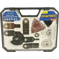 Набор насадок универсальный №8 в кейсе, оргстекло (15 шт) для МФИ ПРАКТИКА 240-577