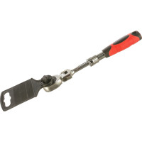 Шарнирный ключ-трещотка 1/4", 72 зуб, 175-225мм JTC-5028