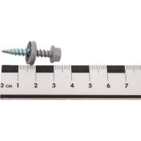 Кровельный саморез Daxmer 4,8x29 RAL 7004 сверло №1, 250шт 00000306019