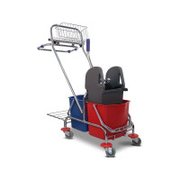 Двойная уборочная тележка Baiyun 2х17л IT-0109