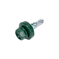 Кровельный саморез Daxmer 5,5x19 RAL 6005 сверло №3, 250 шт 00000304277