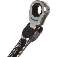 Накидной шарнирный ключ с трещоткой 8х10 мм JTC 5033