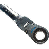 Накидной шарнирный ключ с трещоткой 8х10 мм JTC 5033