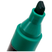 Перманентный маркер, зеленый, клиновидный наконечник 1.5-3мм Edding E-330-4