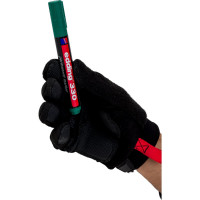 Перманентный маркер, зеленый, клиновидный наконечник 1.5-3мм Edding E-330-4