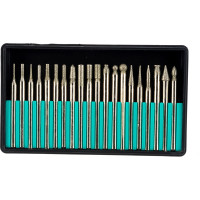 Шарошки с алмазным напылением, 20 шт. FIT IT 36485